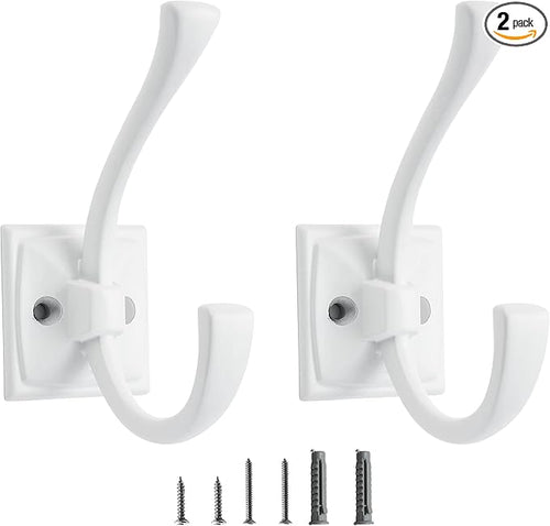 2 Pack Decorative Heavy Duty Towel Hooks by CABDM