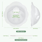 haakaa Petal Soft Silicone Milk Collector丨Discreet Leak-Protection Breast Milk - Image 9