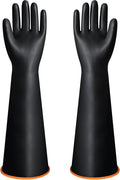 22" Chemical Resistant Gloves, Reusable Heavy Duty Long Rubber Glove, by Nobgum