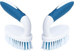 PHYEX Scrub Brush, 2 Pack Household Cleaning Brushes by PHYEX