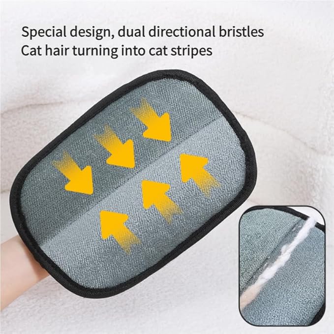 4Valley Electrostatic Pet Hair Removal Glove – Reusable Dog & Cat Hair Remover - Image 4