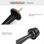 2 Pack Solid Rigid Door Stops - Image 4
