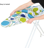 Ironing Board Cover and Pad Standard Size 15" x 54", 3 Pairs of Hook and Loop - Image 5