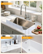 Kitchen Sink Splash Guard 18" Silicone Water Guard - Image 6