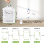 ALLCLEAN 4 Gallon Small Trash Bags, 180 Bags Unscented Small Garbage Bags - Image 5