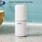 Toothbrush Cup Toothbrush Travel Case, Travel Toothbrush Holder Case - Image 4