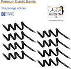 Adjustable Bed Sheet Straps Clips, Elastic Mattress Sheet Fasteners Holder and - Image 7