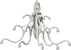 Creative Co-Op Antique Decorative Cast Iron Multi Hook Wall Hanger - Image 8