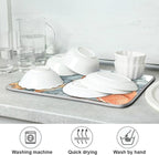 Super Absorbent Dish Drying Mat, Microfiber Fast-Drying Dish Mat, Kitchen Dish - Image 6