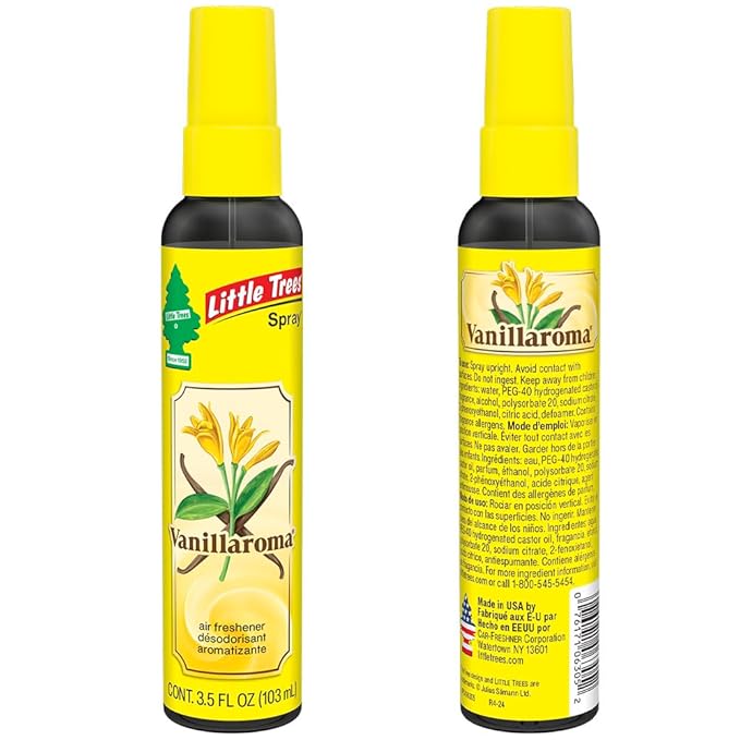 LITTLE TREES Car Air Freshener | Spray Provides a Long-Lasting Scent - Image 3