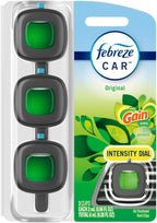 Febreze Car Air Freshener, Odor-Fighting Automotive Vent Clip, Gain Original - Image 9