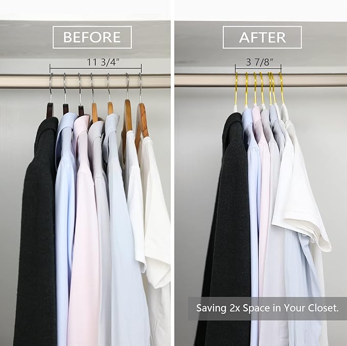 MIZGI Premium Velvet Hangers Pack 30 Pcs Heavyduty - Image 4