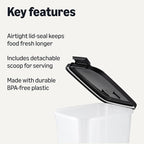 Amazon Basics Pet Food Storage Container 30lbs - Image 2