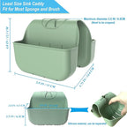 Hanging Silicone Sponge Holder for Kitchen Sink - Image 3