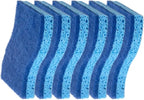 CELOX 6 Pack Non-Scratch Cellulose Scrub Sponge by CELOX