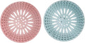 2 Pack, Drain Strainers, Hair Catcher Shower Drain Covers Protector, Flexible by Unknown