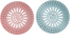 2 Pack, Drain Strainers, Hair Catcher Shower Drain Covers Protector, Flexible by Unknown