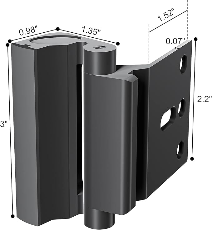 Door Reinforcement Lock Withstands 800lbs of Force - Image 6