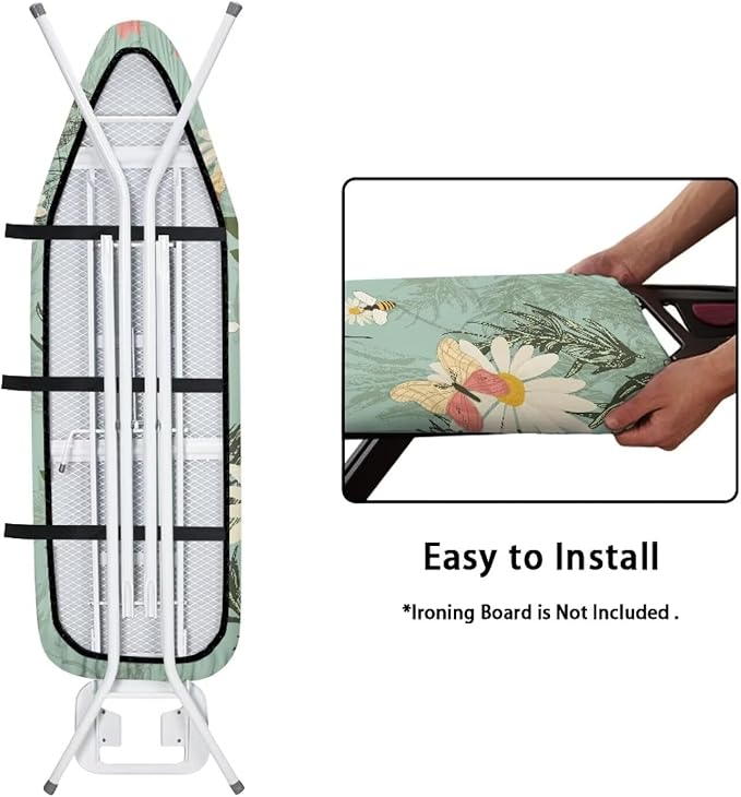 Daisy & Bee Ironing Board Cover and Pad Standard Ironing Board Cover - Image 5