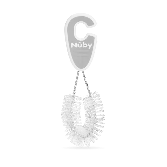 Nuby Bottle and Cup All Around Cleaning Brush Set, Cleans Straw, and Hard to - Image 8