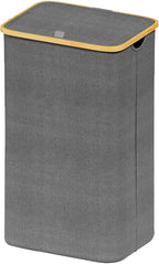 SUOCO Laundry Hamper with Lid, 29 Gal Clothes Basket with Bamboo Handles by SUOCO