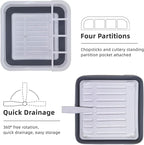 THANSTAR Collapsible Dish Drying Rack - Image 3