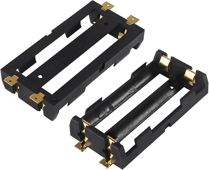 6pcs 18650 Battery Holder 2 Slot 3.7V 18650 Battery Clip Holder Box Storage Case - Image 2