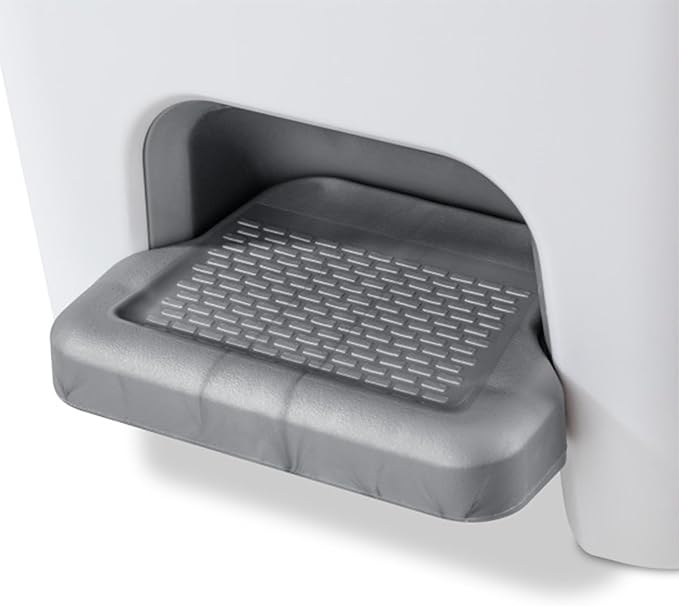 Sterilite 2.7 Gallon Rectangular Step On Kitchen Trash Bin Plastic Indoor - Image 8