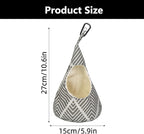 Conical Peg Bag for Storage, Hanging Peg Bag, Storage Peg Holder Sliding on - Image 3