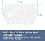 Sink Drain Mat - Unilateral Faucet Guard - Image 5