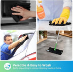HOMEXCEL Black Microfiber Cleaning Cloth, 24 Pack Cleaning Towels - Image 6