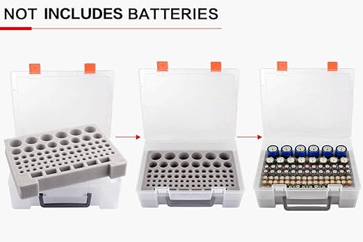 Battery Organizer Storage Box, Garage Storage Containers Case Holder - Image 6