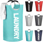 Mziart 90L Large Collapsible Laundry Hamper Laundry Basket by Mziart