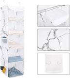 5 Shelves Hanging Closet Organizer, 2 Pack Hanging Storage - Image 6