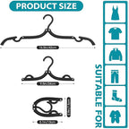Travel Hangers Portable Foldable Travel Hanger Organizer, Plastic Cruise - Image 2