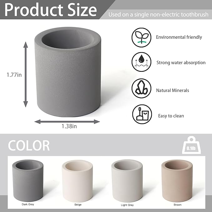 Mini Toothbrush Holders for Bathrooms - Image 3