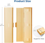 Wider Aluminum Toothbrush Travel Case, Portable Travel Toothbrush Holder - Image 4