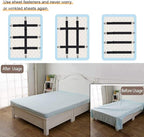 Adjustable Bed Sheet Straps Clips, Elastic Mattress Sheet Fasteners Holder and - Image 3