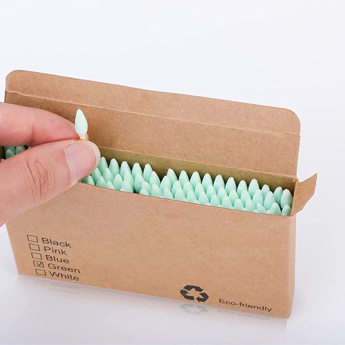 200pcs Natural Bamboo Cotton Swabs, Eco-Friendly & Biodegradable – Comfortable - Image 5