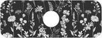 Faucet Draining Mat For Kitchen Sink, Wildflowers Plants Diatom Mud Absorbent - Image 8