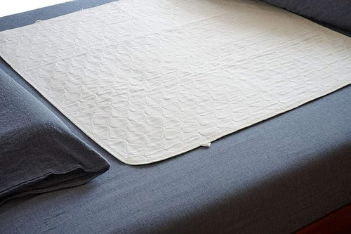 2 Pack Cotton Top Quilted Underpad, Waterproof Extra Absorbent Use by Careboree