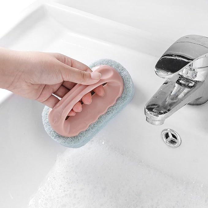 Kitchen Sponge Bathtub Pool Scrub Brush Strong Scouring Dish Washing Cleaning - Image 5