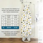Encasa XO Ironing Board Cover and Pad 54"x18" - Image 2