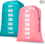 Laundry Bag, 2 Pack Travel Laundry Bags by Isink
