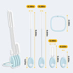 Straw Brush Set, 4 Piece Cleaner Kit - Image 2