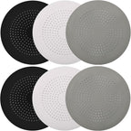 6-Pack Drain Hair Catcher Durable Silicone Hair Stopper Shower Drain Covers by QiyuanLS