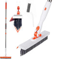 53''Grout Cleaning Brush with Long Handle, Grout Cleaner Brush by SZLFKJ
