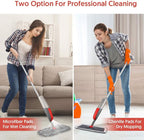 Spray Mops for Hardwood Floors Cleaning: MEXERRIS Falt Mop - Image 3