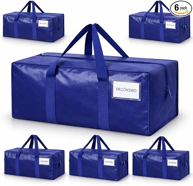 6 Pack Extra Heavy Duty Large Moving Bags by DEC%C3%93NIMO