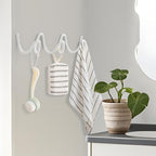 Coat Rack Wall Mount, Creative Wave Wall Hooks 20KG Capacity, Easy Installation - Image 5